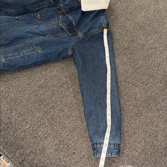 Wrangler Jean jacket men’s size small or women’s l/xl - Picture 5 of 10